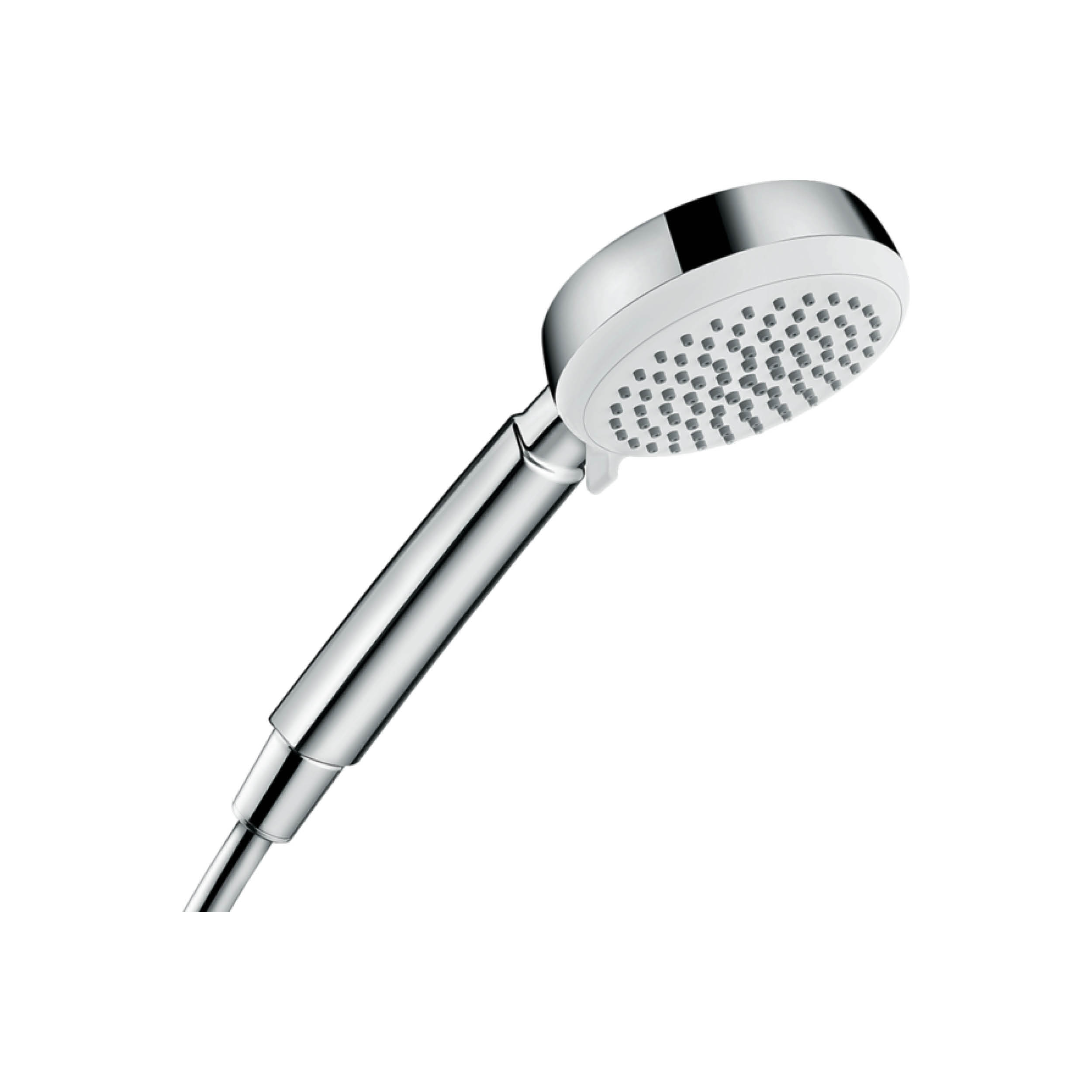 Rokas dušas CROMETTA 100 VARIO, ecosmart – 9 l/min, chrome/white, HANSGROHE