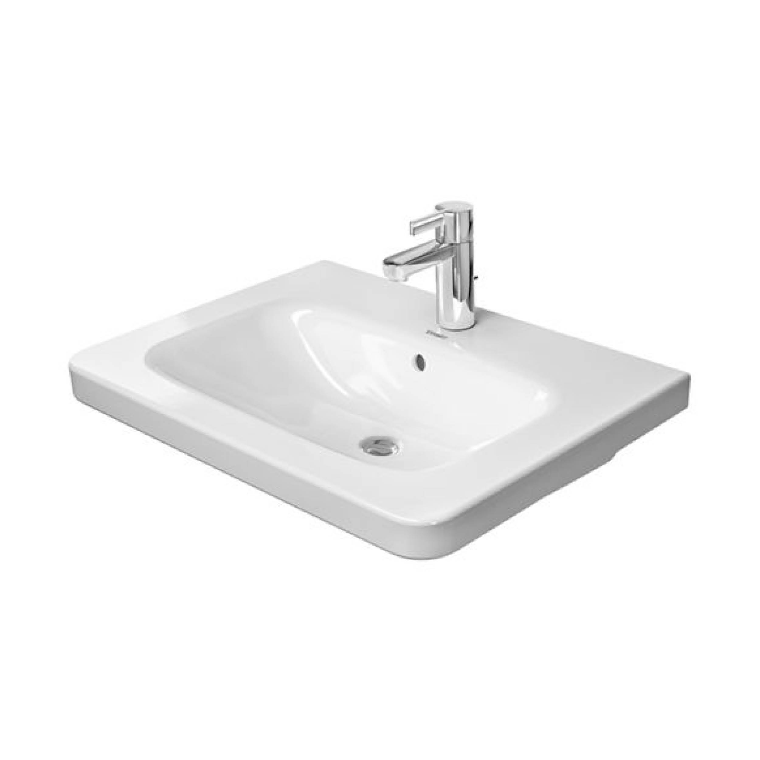 Izlietne DURASTYLE, 650×480 mm, white, DURAVIT