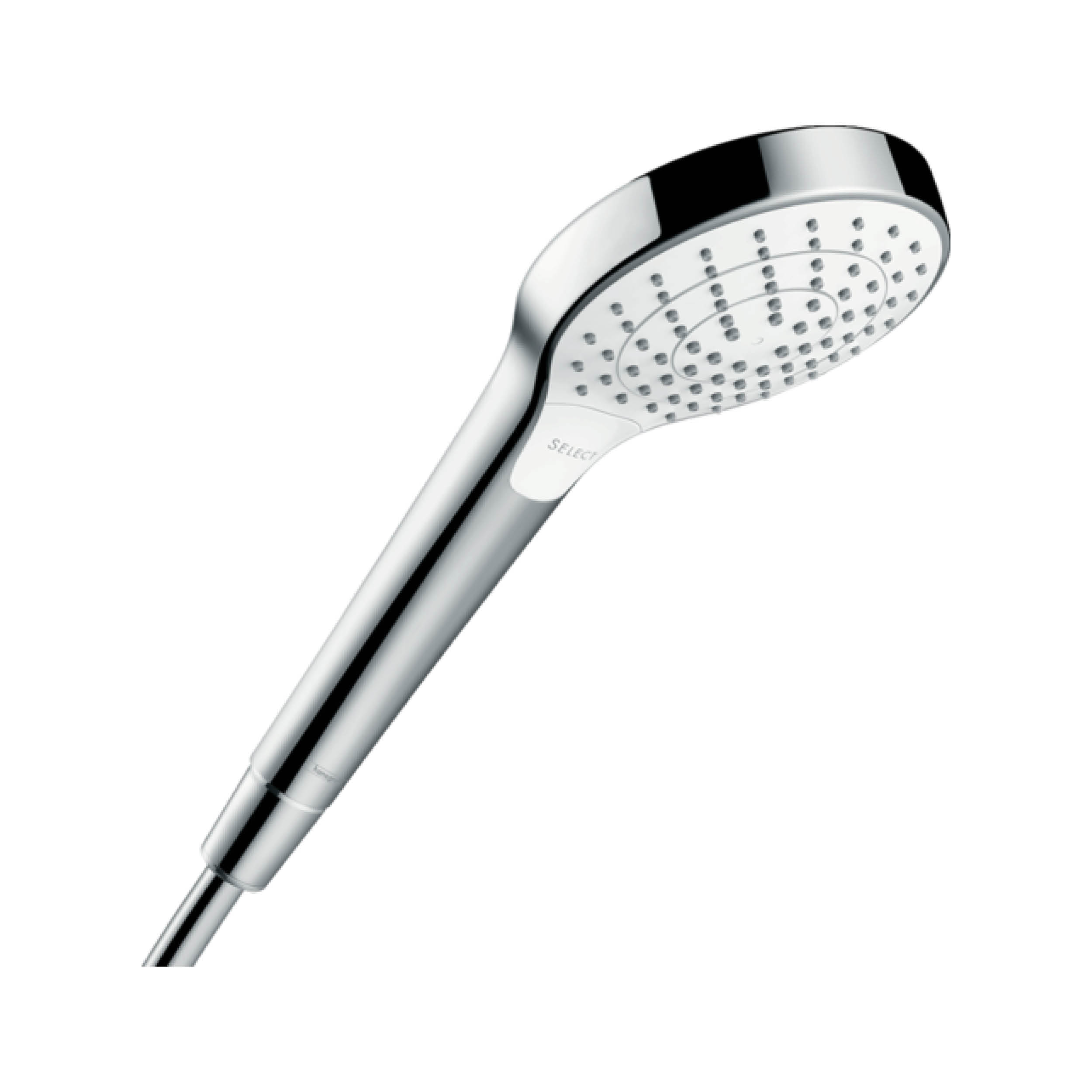 Rokas duša CROMA SELECT S VARIO, chrome/white. HANSGROHE