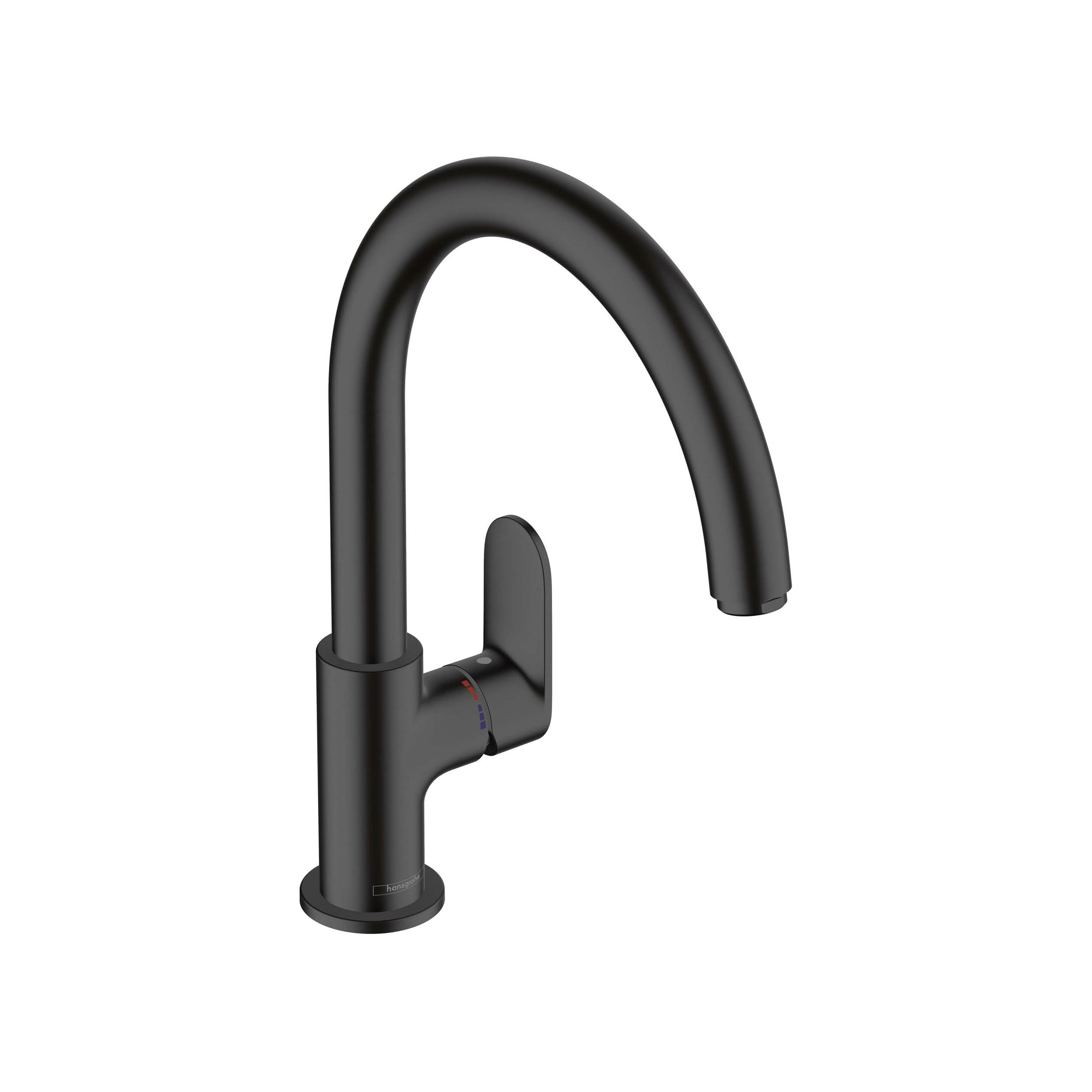 Maisītājs virtuves VERNIS BLEND, 1jet, Black matt, HANSGROHE